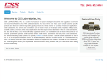 Tablet Screenshot of csslabs.com